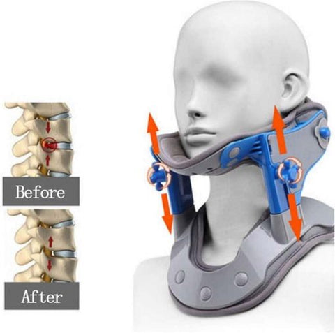 Neck Traction Device With Automatic Decompression For Neck Pain